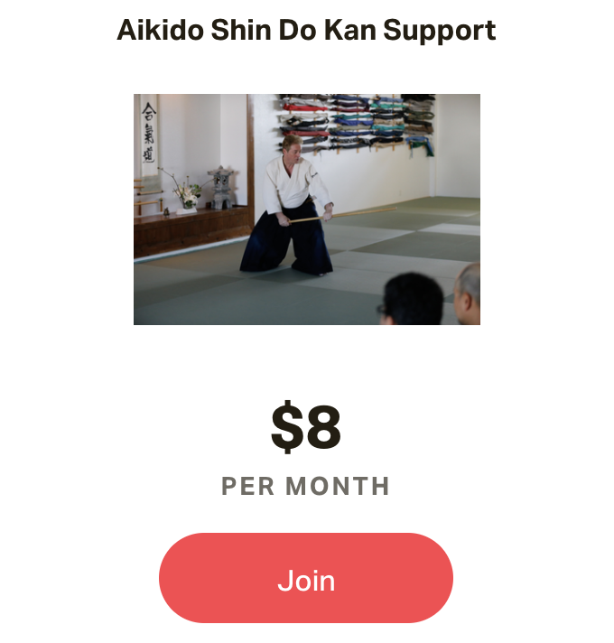 aikido patreon support