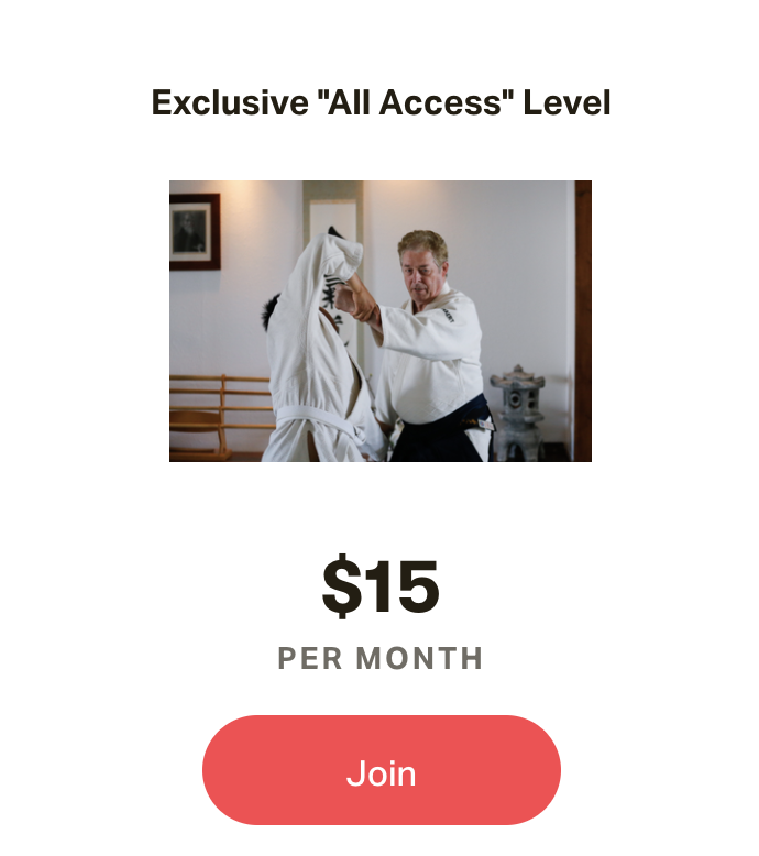 aikido adult membership