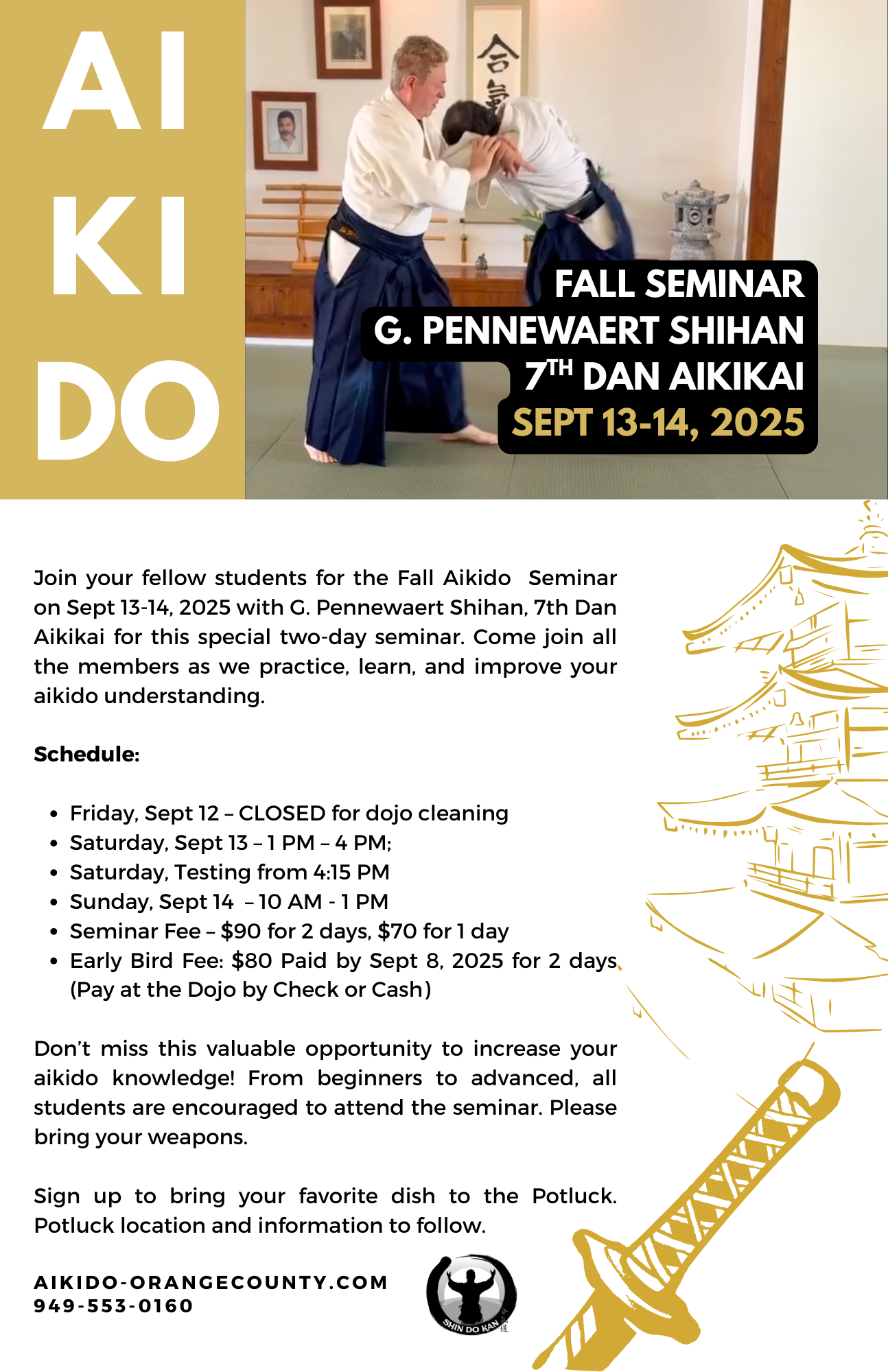 aikido fall seminar 2025