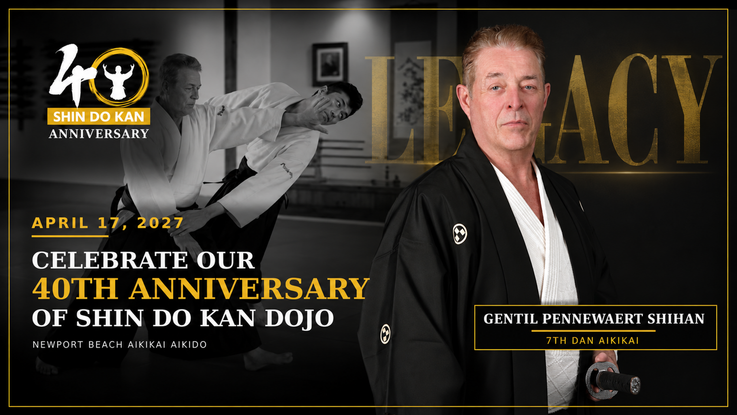 Aikido 40th Anniversary Event